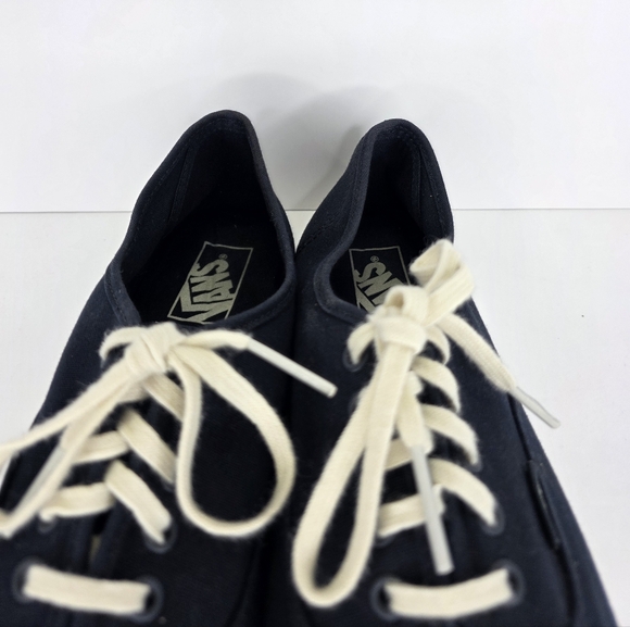 Vans Unisex Authentic Lo Pro Almond Toe Lace Up Sneakers Canvas Size W 10.5 M 9 - Picture 6 of 12